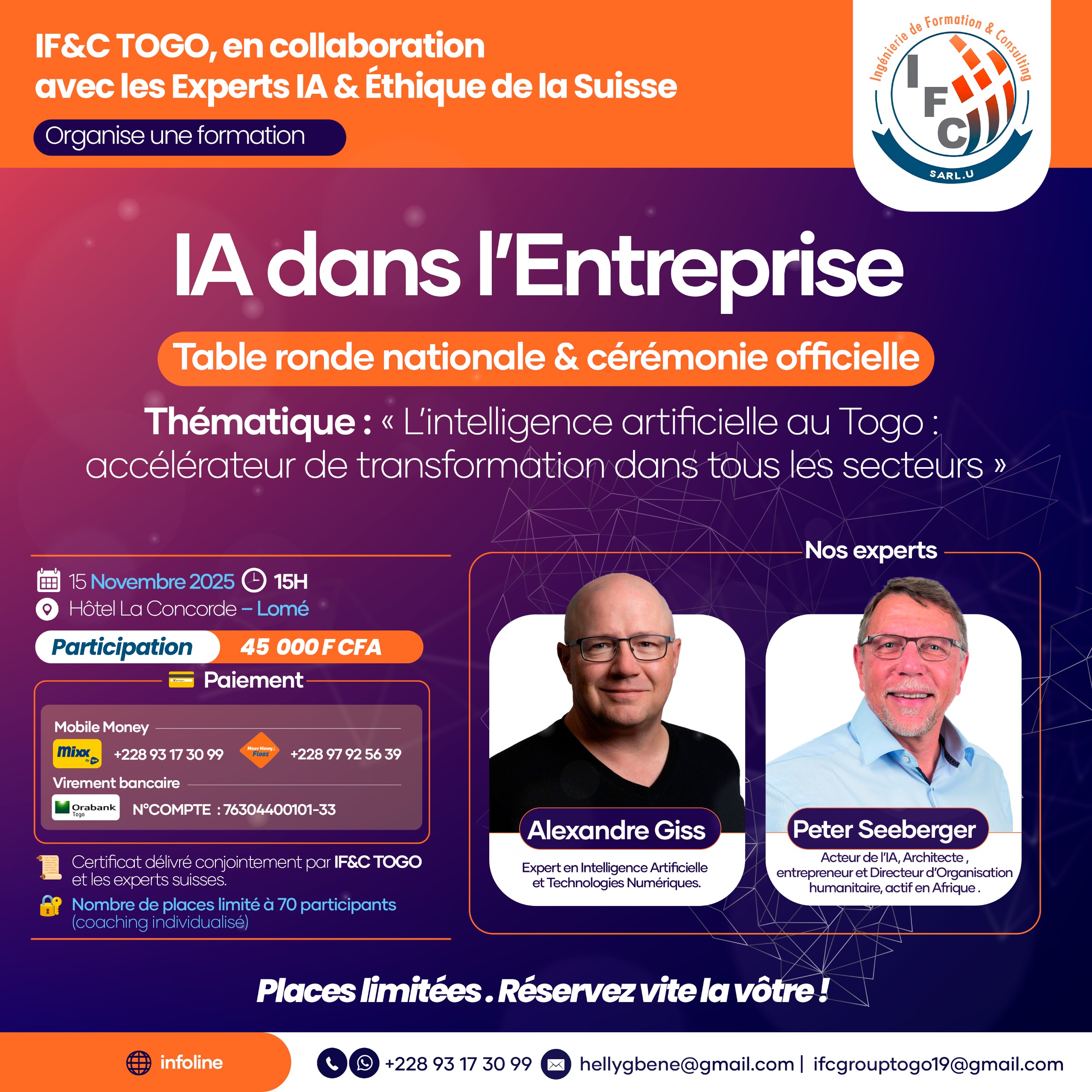 Management | Lomé, capitale de l’intelligence artificielle appliquée à l'entreprise