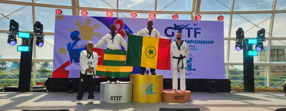 Taekwondo : le Togo brille aux Championnats du monde GTTF 2026 avec une moisson historique de médailles