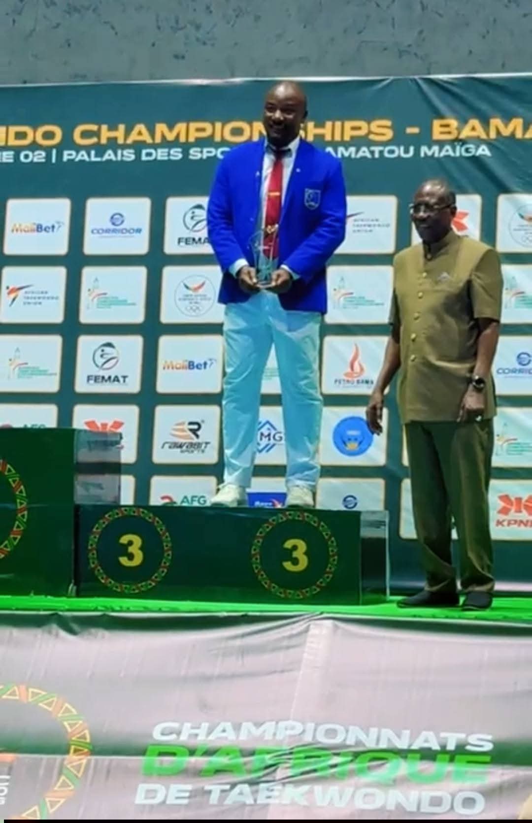 CAN Taekwondo 2026 :  Le Togolais Tété Galé DJRAMEDO sacré ‘’meilleur arbitre’’