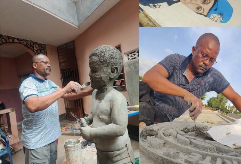 Arts et culture | Major Tchedre Gbati, le tout nouveau Président de l'Association des Artistes Plasticiens Renommés du Togo