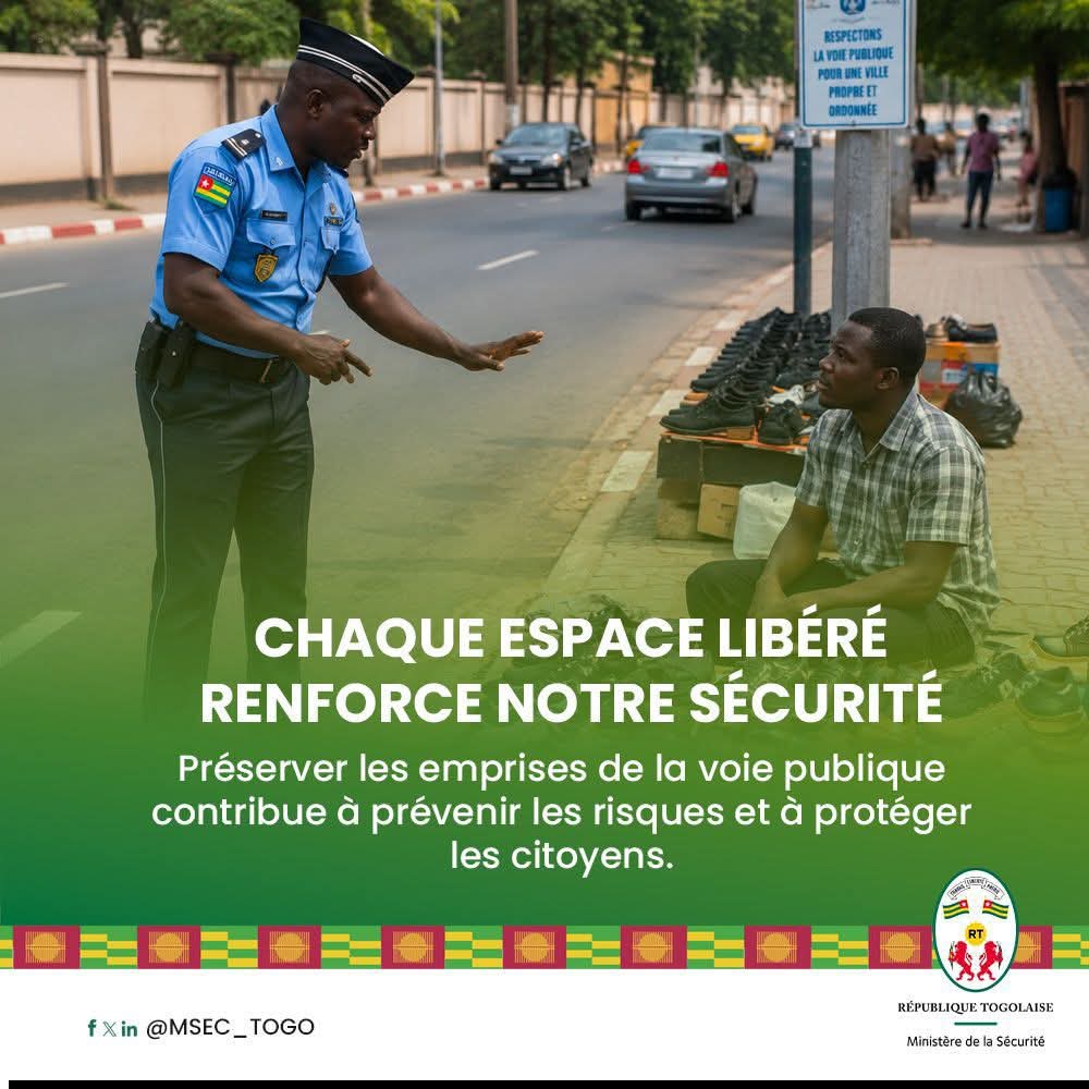 Togo : C’est reparti pour l’opération ‘’Carrefours plus surs pour tous !’’
