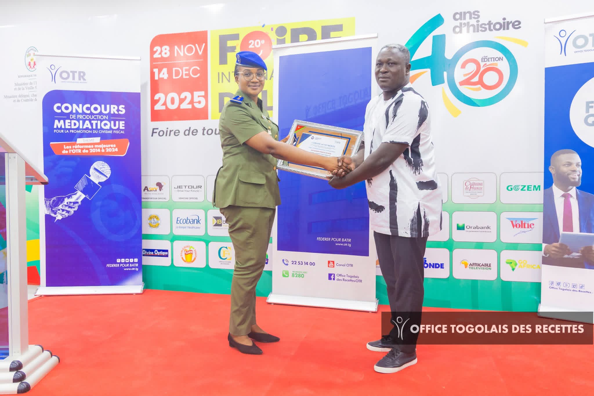 Média | Concours Civisme Fiscal 2025 : Le Journal "Flambeau des Démocrates" lauréat...