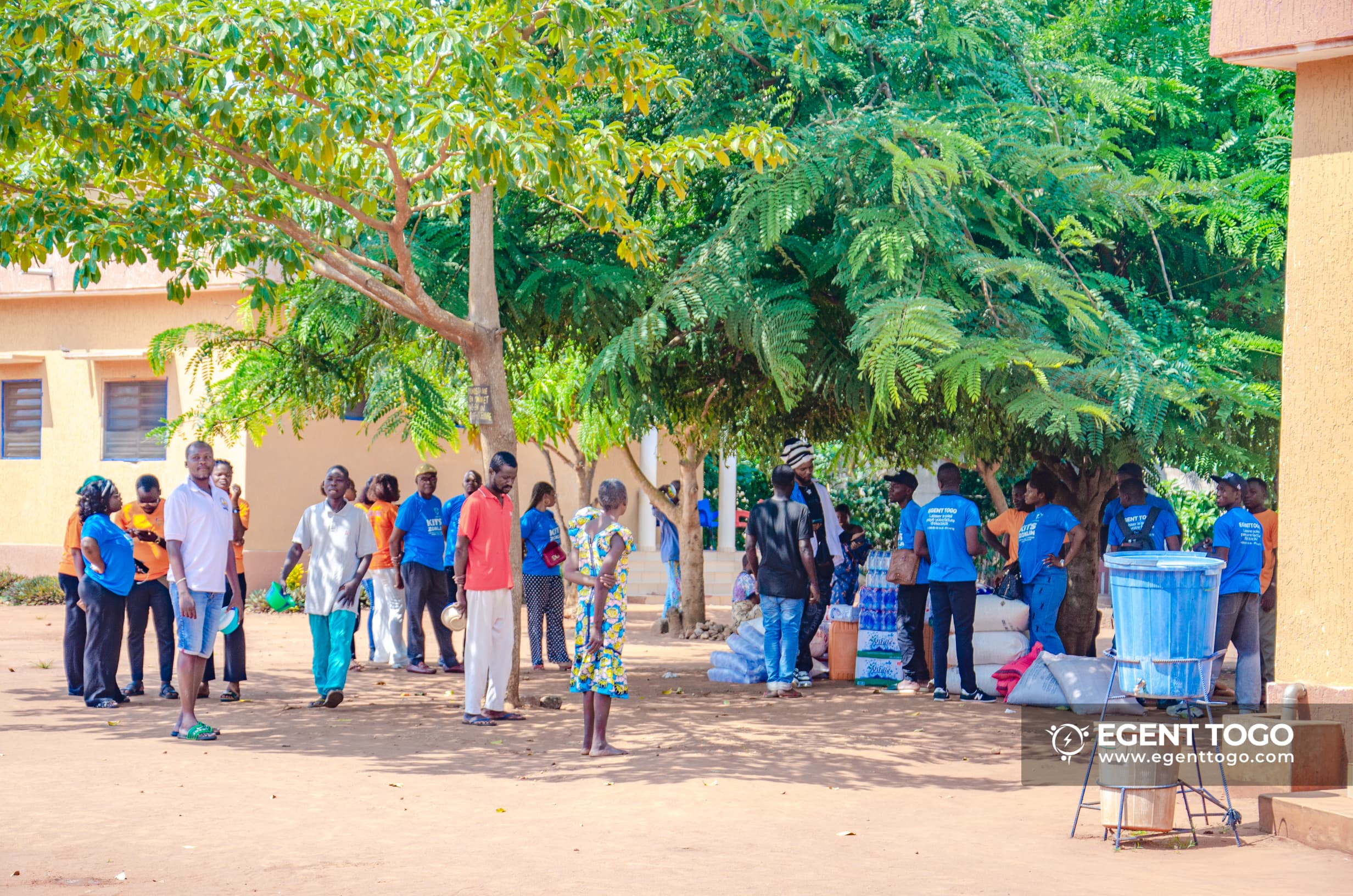 Social | EGENT Togo et CREFER...en "bons Samaritains" au Centre psychiatrique Saint Camille de Zooti
