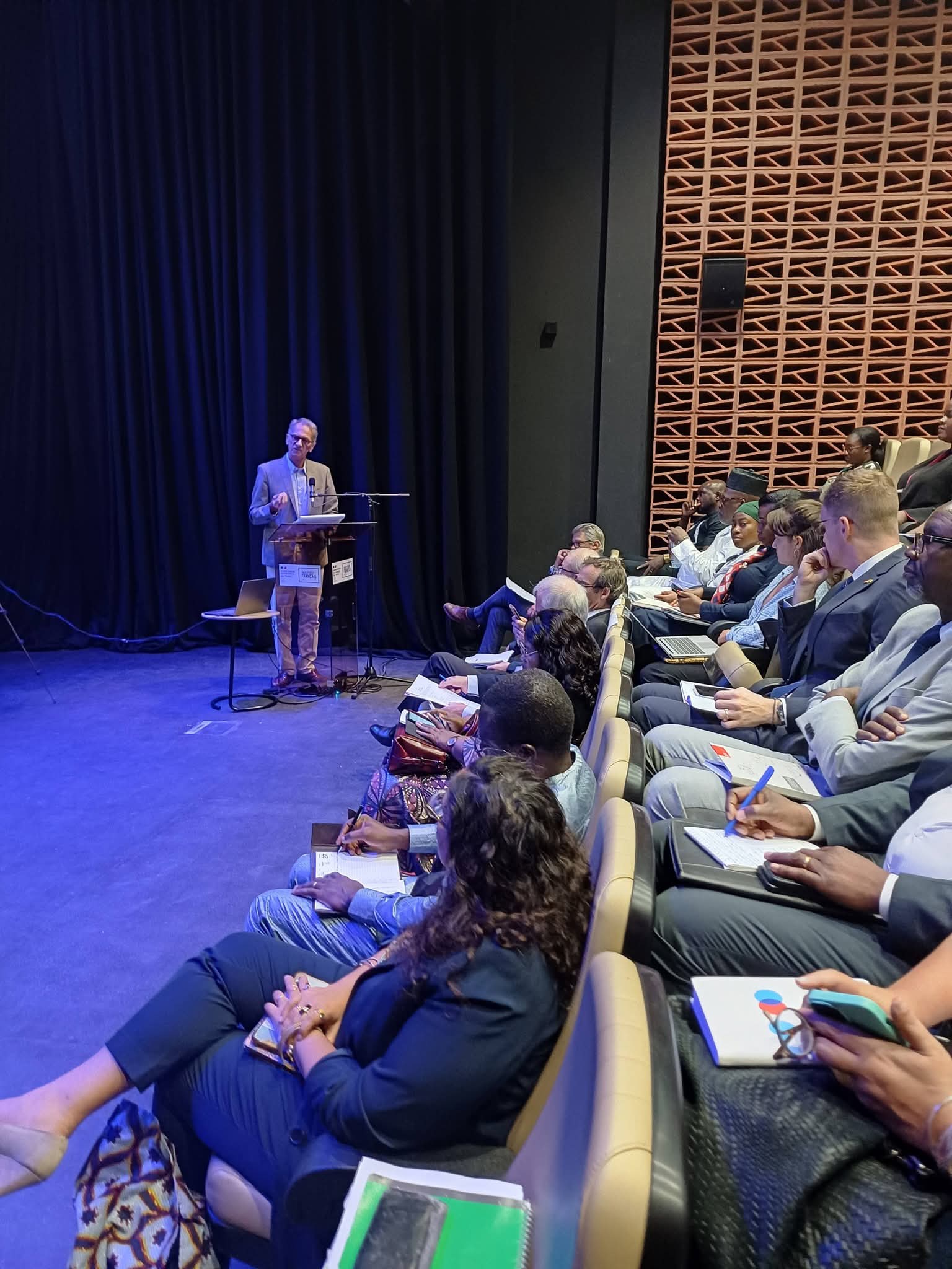 Les membres du Comité Local de Développement (CLD) lors des travaux