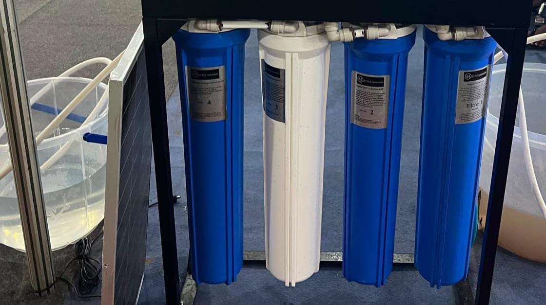Un système de filtrage d'eau développé par un startup togolais...