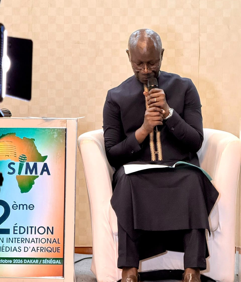 Dr Bacary Sarr, ministre de la Communication, des relations avec les institutions et porte-parole du Gouvernement du Sénégal, lors de son allocution de clôture